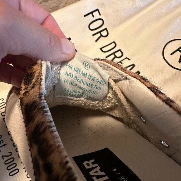 Golden Goose size 39 leopard cheetah sneakers - Picture 6 of 10